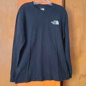 Mens The North Face LS T-Shirt Black Large Gorpcore